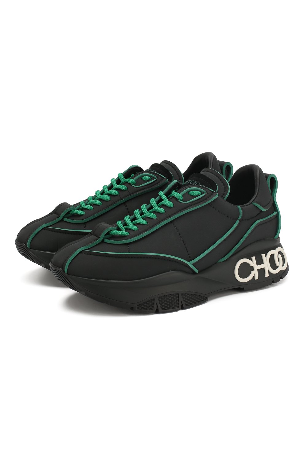 Женские черные текстильные кроссовки raine JIMMY CHOO купить в интернет ...