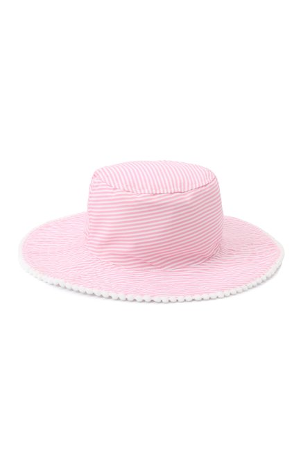 Детская шляпа SNAPPER ROCK розового цвета, арт. 680 | Фото 1 (Материал: Хлопок, Текстиль)