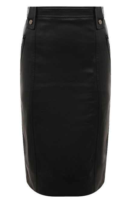 Женская юбка из экокожи ICEBERG черного цвета по цене 43150 руб., арт. C101/2803 | Фото 1