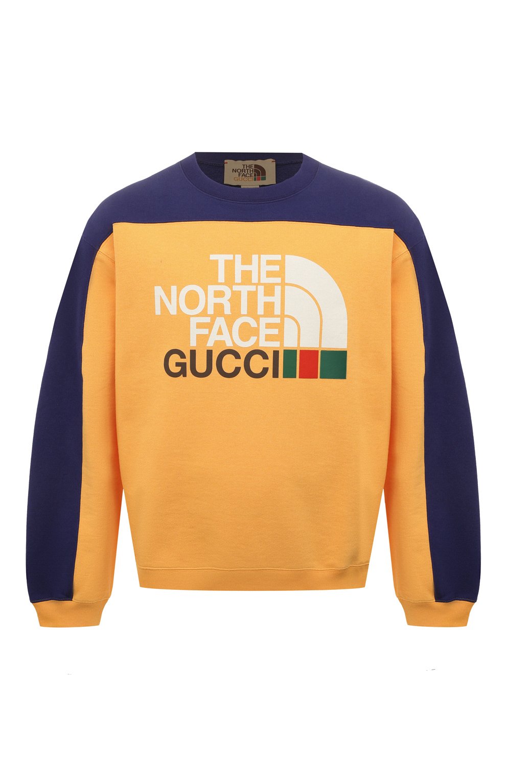 Хлопковый свитшот The North Face x Gucci Gucci 671449 XJDRF