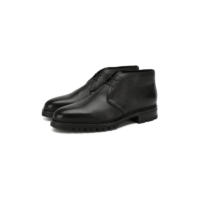 Кожаные ботинки Santoni MLSH17073CL1YLE1N51