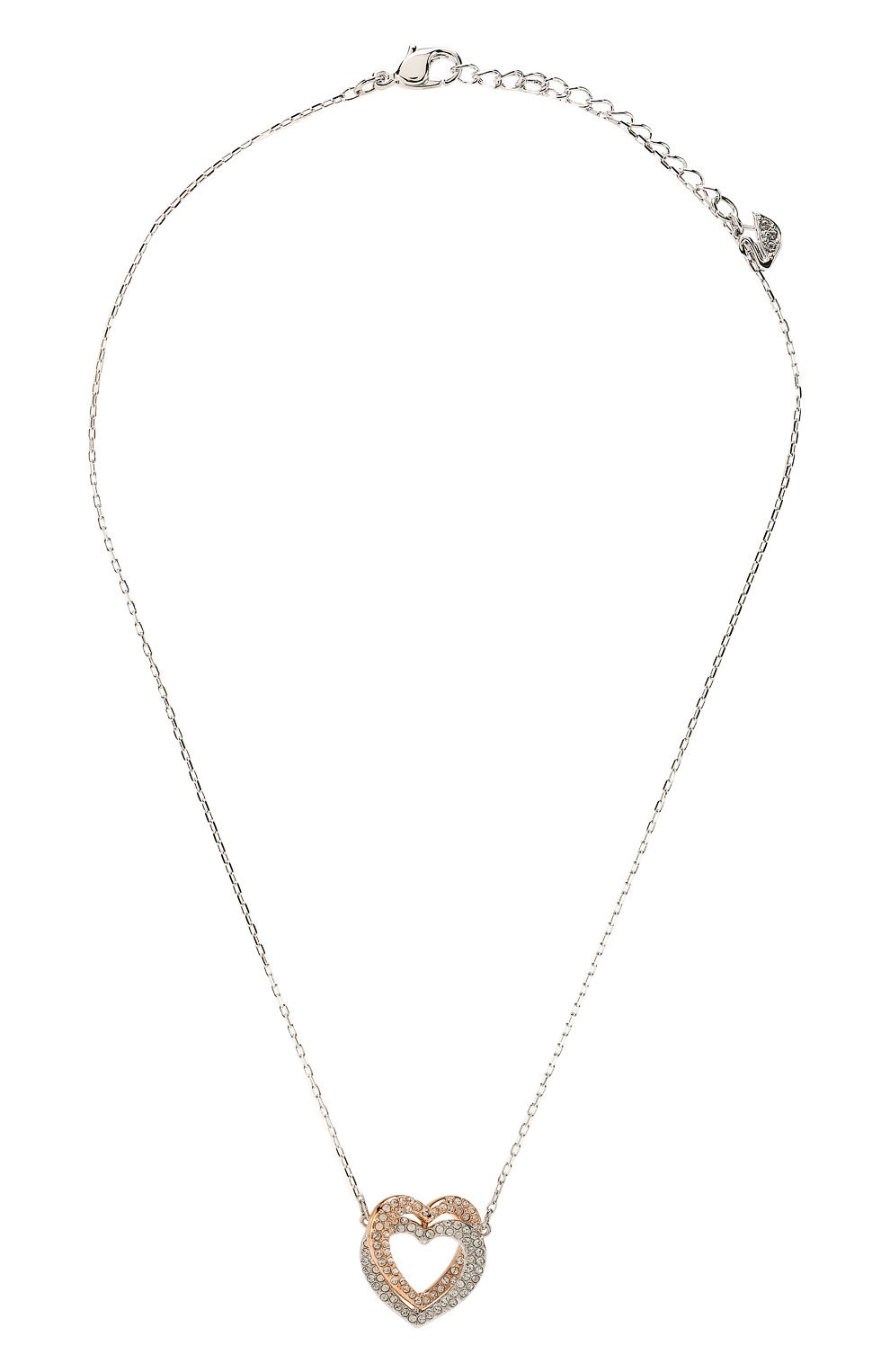 Женская серебряная кулон на цепочке infinity heart SWAROVSKI купить винтернет-магазине ЦУМ, арт. 5518868