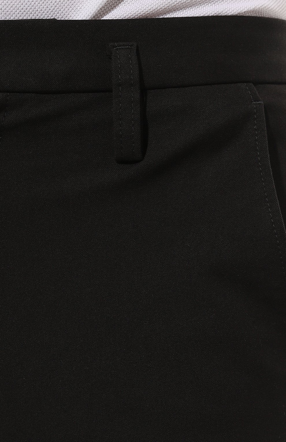Мужские хлопковые брюки GUCCI черного цвета, арт. 495695 Z7576 | Фото 5 (Длина (брюки, джинсы): Стандартные; Случай: Повседневный; Материал сплава: Проставлено; Материал внешний: Хлопок; Стили: Спорт-шик; Драгоценные камни: Проставлено)