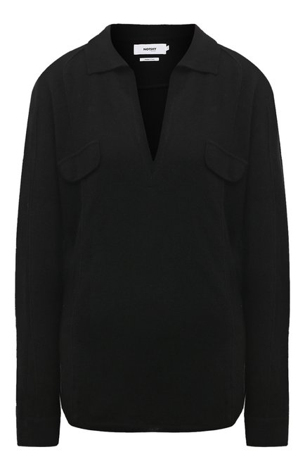 Женский кашемировый свитер NOT SHY черного цвета по цене 47950 руб., арт. 4302019C | Фото 1