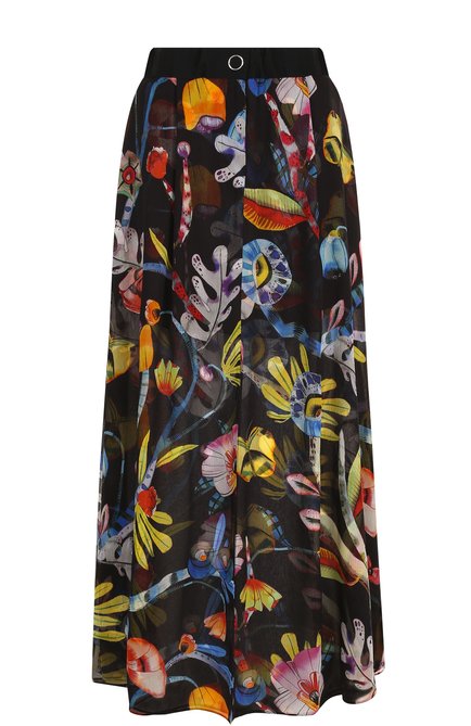 Женская шелковая юбка-макси с цветочным принтом GIORGIO ARMANI разноцветного цвета по цене 191500 руб., арт. WAN11T/WA703 | Фото 1