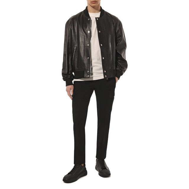 фото Кожаные кеды bally