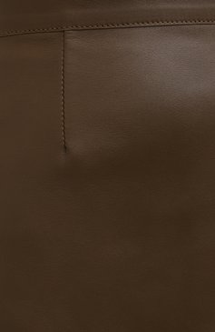Женская кожаная юбка INES&MARECHAL коричневого цвета, арт. DAISY CUIR AGNEAU SINTRA | Фото 5 (Региональные ограничения белый список (Axapta Mercury): RU; Женское Кросс-КТ: Юбка-одежда; Длина Ж (юбки, платья, шорты): Миди; Материал внешний: Натуральная кожа; Стили: Кэжуэл)