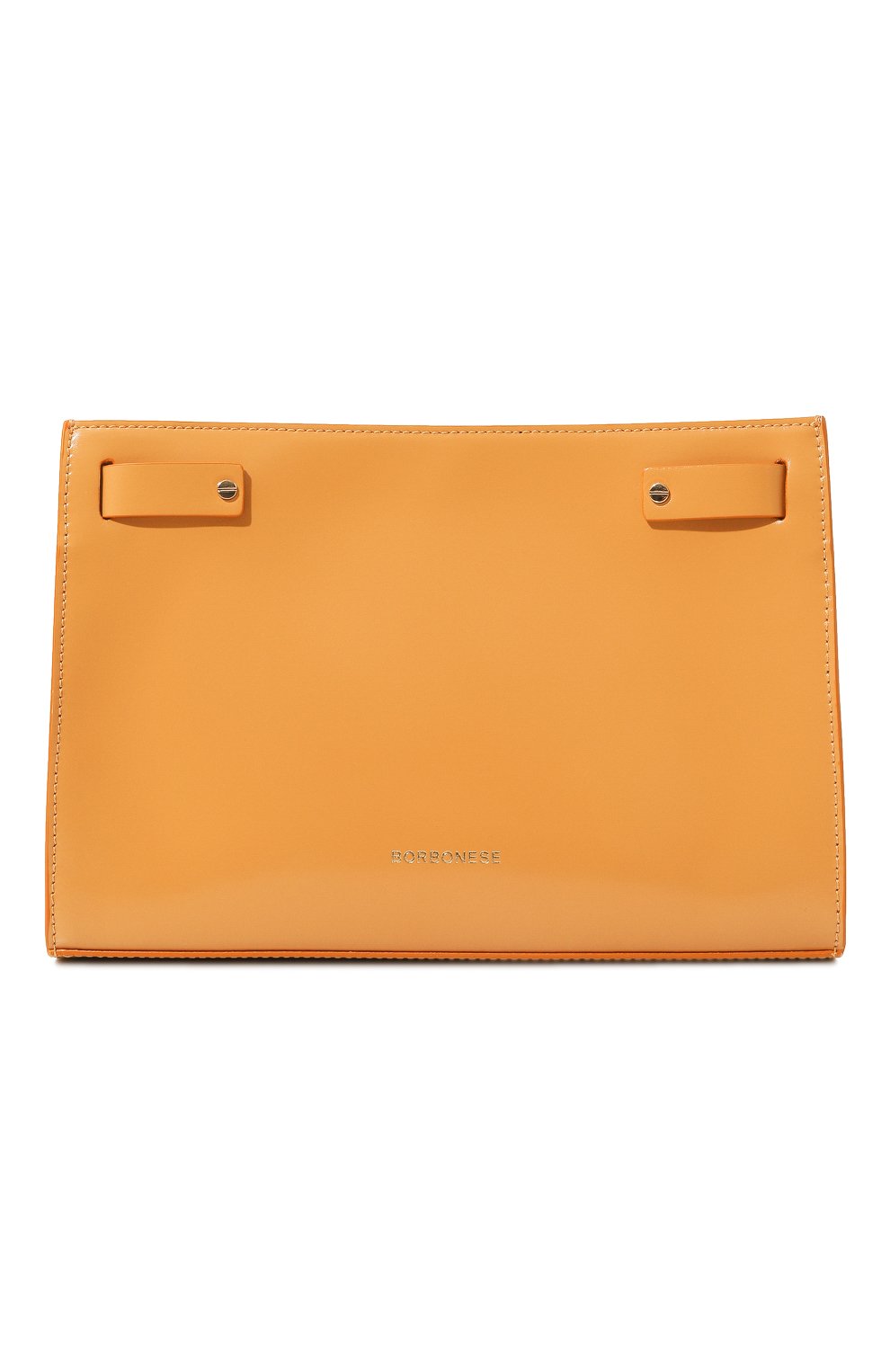 Женская сумка out of office small BORBONESE оранжевого цвета, арт. 924647 | Фото 6 (Сумки-технические: Сумки через плечо; Материал: Натуральная кожа)