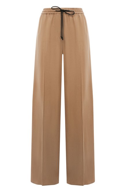 Женские брюки HUGO бежевого цвета по цене 22800 руб., арт. 50497231 | Фото 1