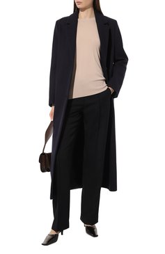 Женский шерстяной пуловер COLOMBO бежевого цвета, арт. MA04069/2-80APL | Фото 2 (Материал внешний: Шерсть; Женское Кросс-КТ: Пуловер-одежда; Стили: Кэжуэл)