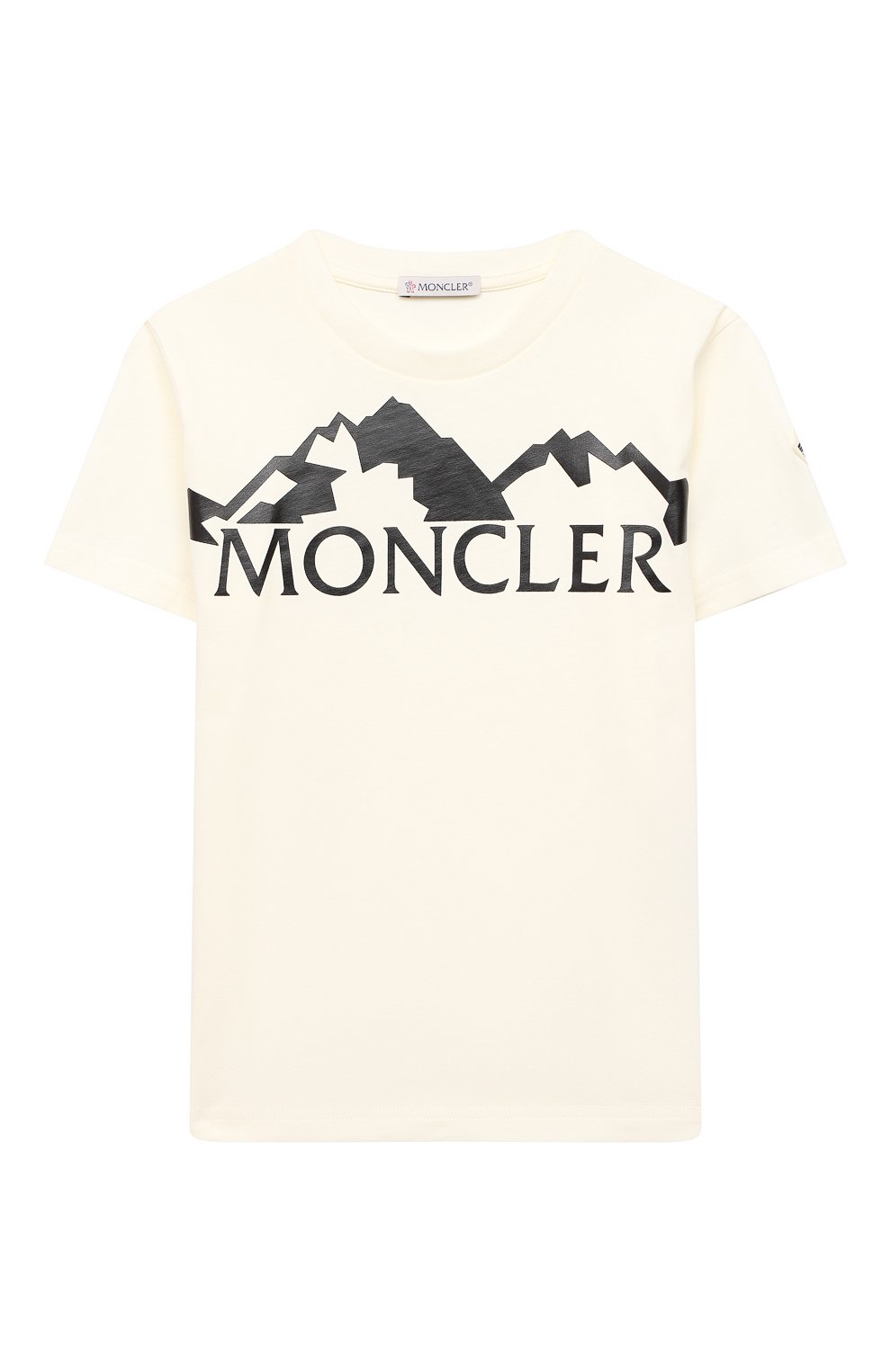 Хлопковая футболка Moncler