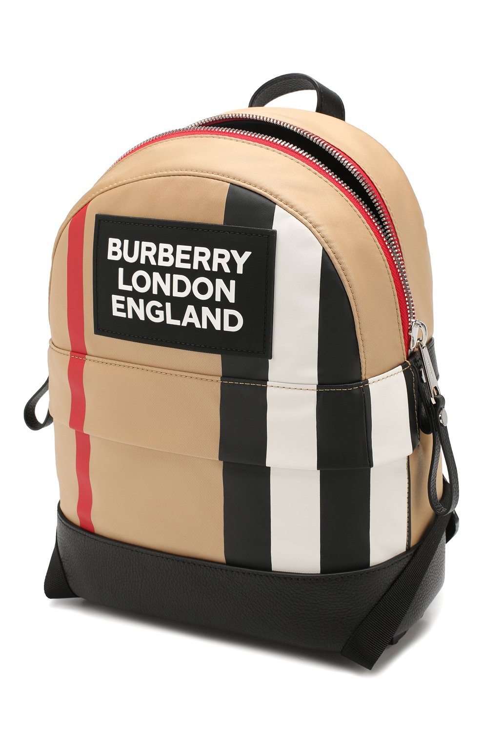Детская текстильный рюкзак BURBERRY светло-серого цвета, арт. 8018643 | Фото 3 (Материал: Текстиль; Статус проверки: Проверена категория)