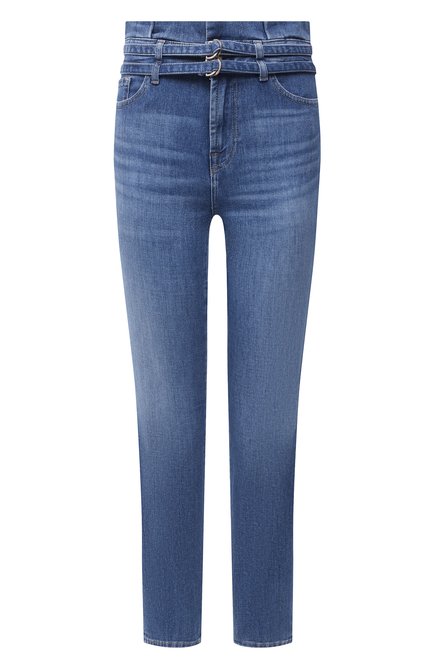 Женские джинсы 7 FOR ALL MANKIND синего цвета по цене 29950 руб., арт. JSQAR510RT | Фото 1