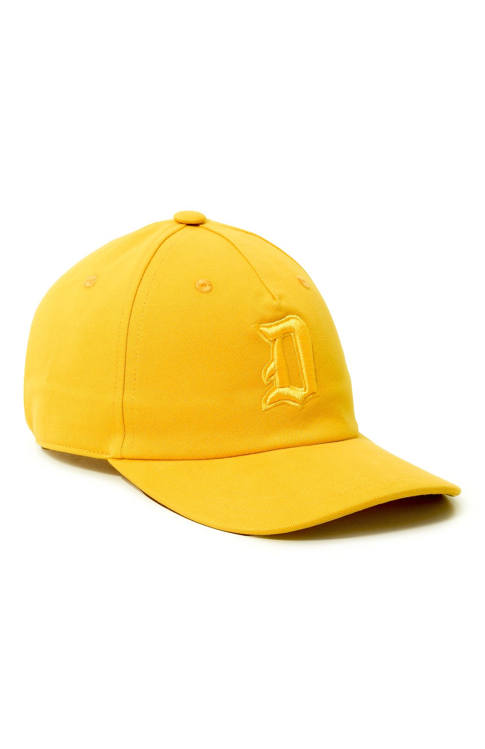 Хлопковая бейсболка Dondup цвет жёлтый