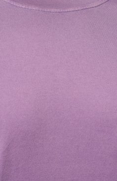 Мужская хлопковая футболка FEDELI сиреневого цвета, арт. 6UEF0103 | Фото 5 (Принт: Без принта; Рукава: Короткие; Длина (для топов): Стандартные; Материал внешний: Хлопок; Стили: Романтичный, Кэжуэл)