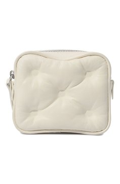 Женская поясная сумка glam slam MAISON MARGIELA белого цвета, арт. S56WB0013/PR818 | Фото 1 (Материал: Натуральная кожа; Материал сплава: Проставлено; Стили: Классический; Размер: mini; Ремень/цепочка: На ремешке; Драгоценные камни: Проставлено; Застежка: Молния; Кросс-КТ: другое)