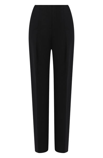 Женские шерстяные брюки GIORGIO ARMANI черного цвета по цене 117500 руб., арт. 0WHPP0DG/T01QW | Фото 1