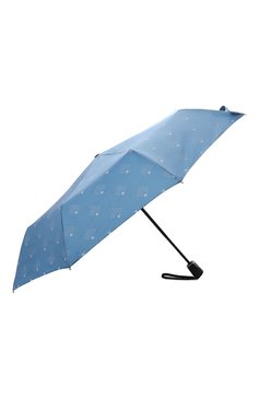 Женский складной зонт DOPPLER голубого цвета, арт. 7441465NS03 | Фото 2 (Материал: Текстиль, Синтетический материал, Металл)
