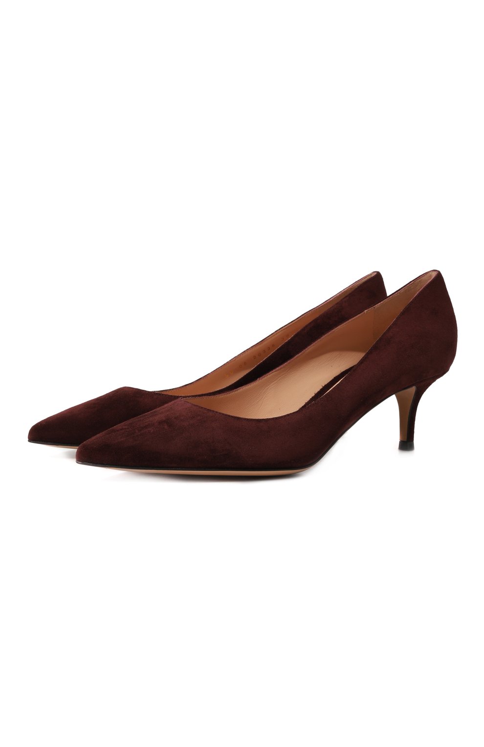 Замшевые туфли Gianvito 55 Gianvito Rossi G20336.55RIC.CAMB0UR