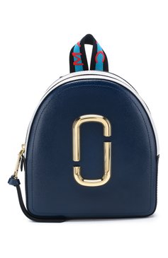 Женский рюкзак snapshot MARC JACOBS (THE) темно-синего цвета, арт. M0014491 | Фото 1 (Материал: Натуральная кожа; Стили: Кэжуэл; Статус проверки: Проверена категория; Размер: large)