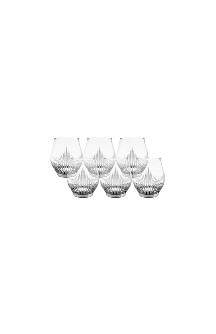Набор из 6-ти стаканов для виски 100 points LALIQUE прозрачного цвета по цене 82250 руб., арт. 10332900 | Фото 1