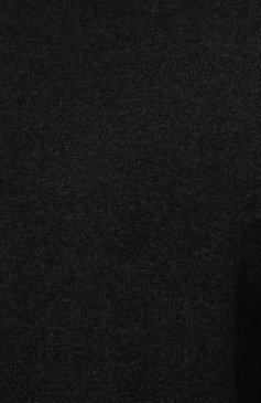 Мужской шерстяная водолазка TRANSIT темно-серого цвета, арт. CFUTRV12470 | Фото 5 (Материал внешний: Шерсть; Рукава: Длинные; Принт: Без принта; Длина (для топов): Стандартные; Материал сплава: Проставлено; Мужское Кросс-КТ: Водолазка-одежда; Драгоценные камни: Проставлено)