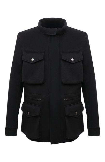 Мужская куртка DOLCE & GABBANA темно-серого цвета по цене 362500 руб., арт. G9WN5T/FU23I | Фото 1