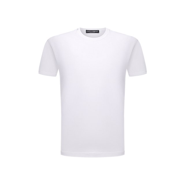 Хлопковая футболка Dolce & Gabbana G8JX7T/FU7EQ