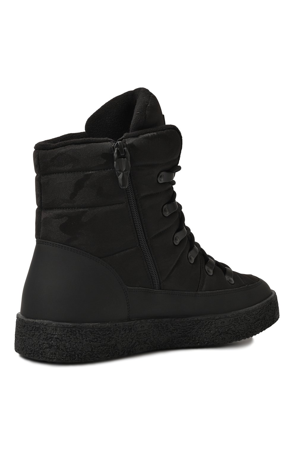 Мужские черные комбинированные ботинки JOG DOG купить в интернет