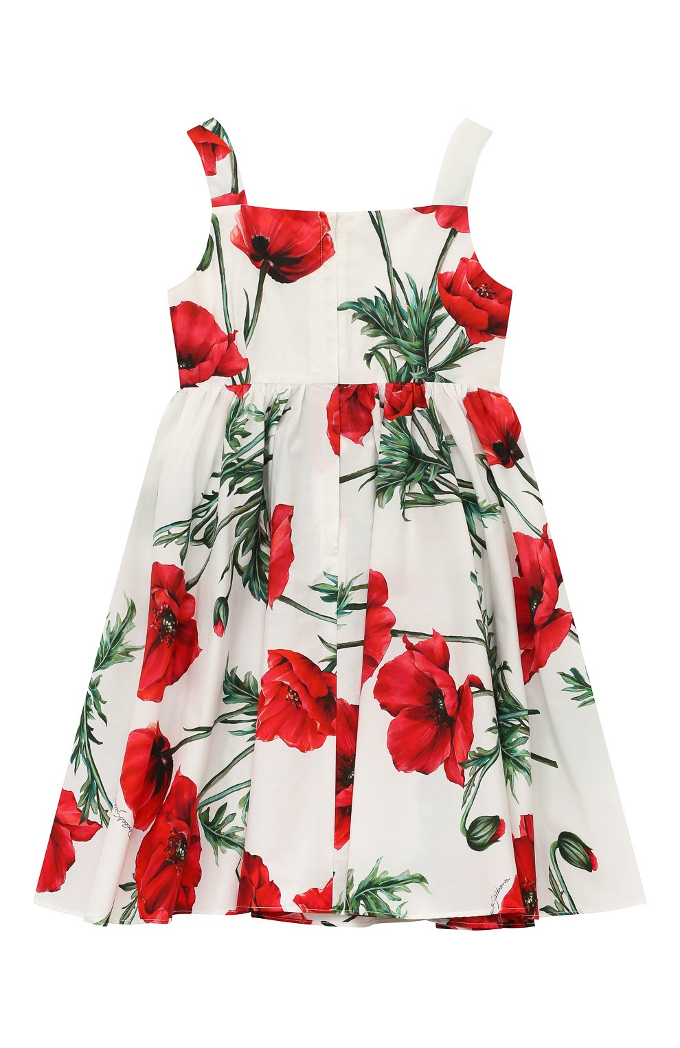 Хлопковый сарафан Dolce & Gabbana  L53DI6/HS501/2-6 Фото 2