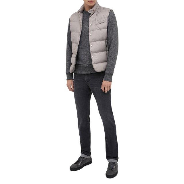 Джемпер из хлопка и кашемира Ermenegildo Zegna  UV559/802R Фото 3