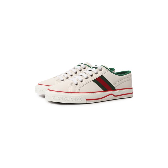 Кожаные кеды Tennis 1977 Gucci 645979 17L10