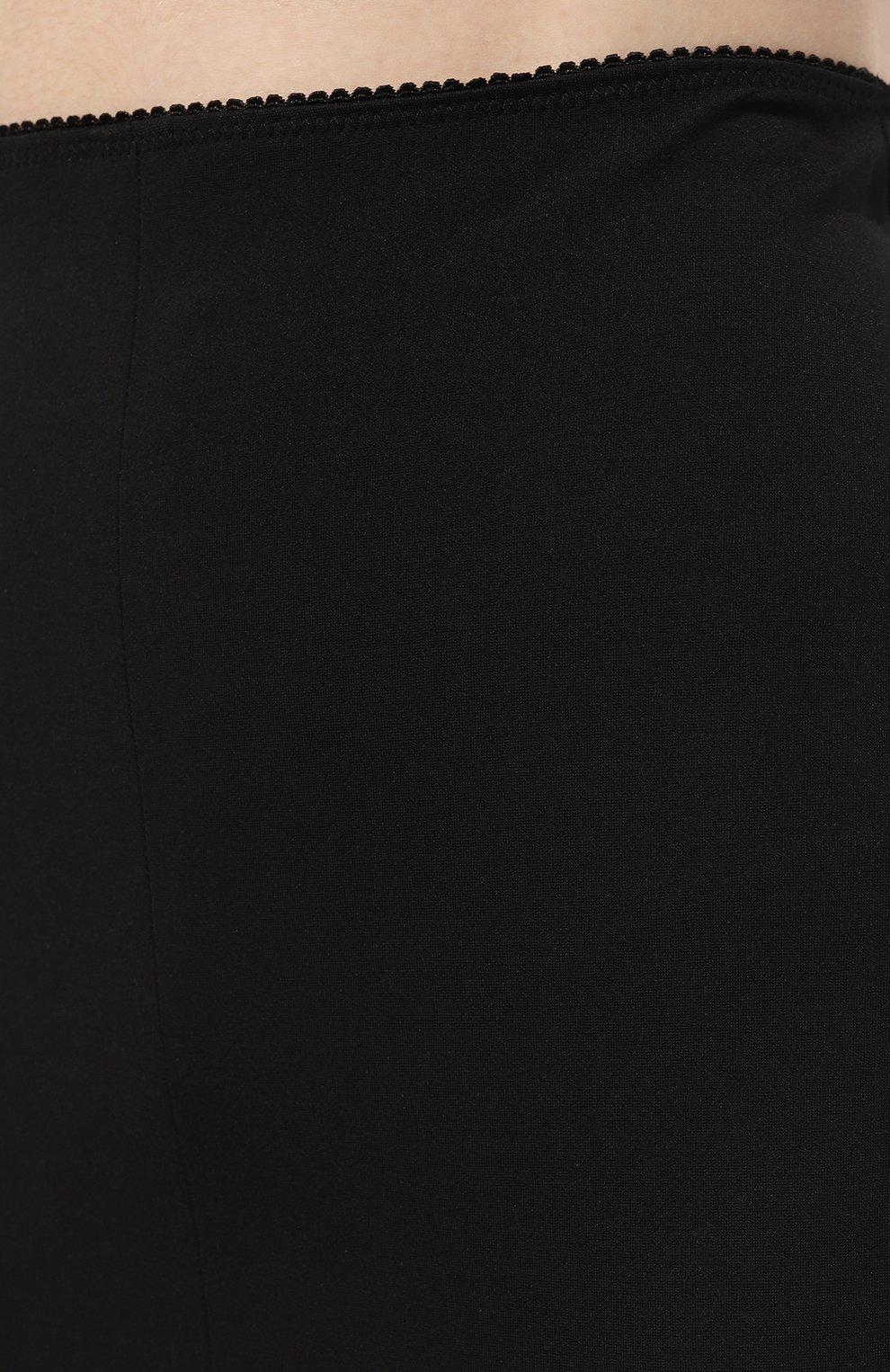 Женская юбка из вискозы DOLCE & GABBANA черного цвета, арт. F4CRJT/FUG07 | Фото 5 (Стили: Гламурный; Женское Кросс-КТ: Юбка-карандаш, Юбка-одежда; Материал спла ва: Проставлено; Длина Ж (юбки, платья, шорты): Миди; Материал внешний: Вискоза; Драгоценные камни: Проставлено)