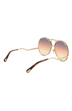 Женские солнцезащитные очки CHLOÉ разноцветного цвета, арт. 145S-812 | Фото 4 (Тип очков: С/з)