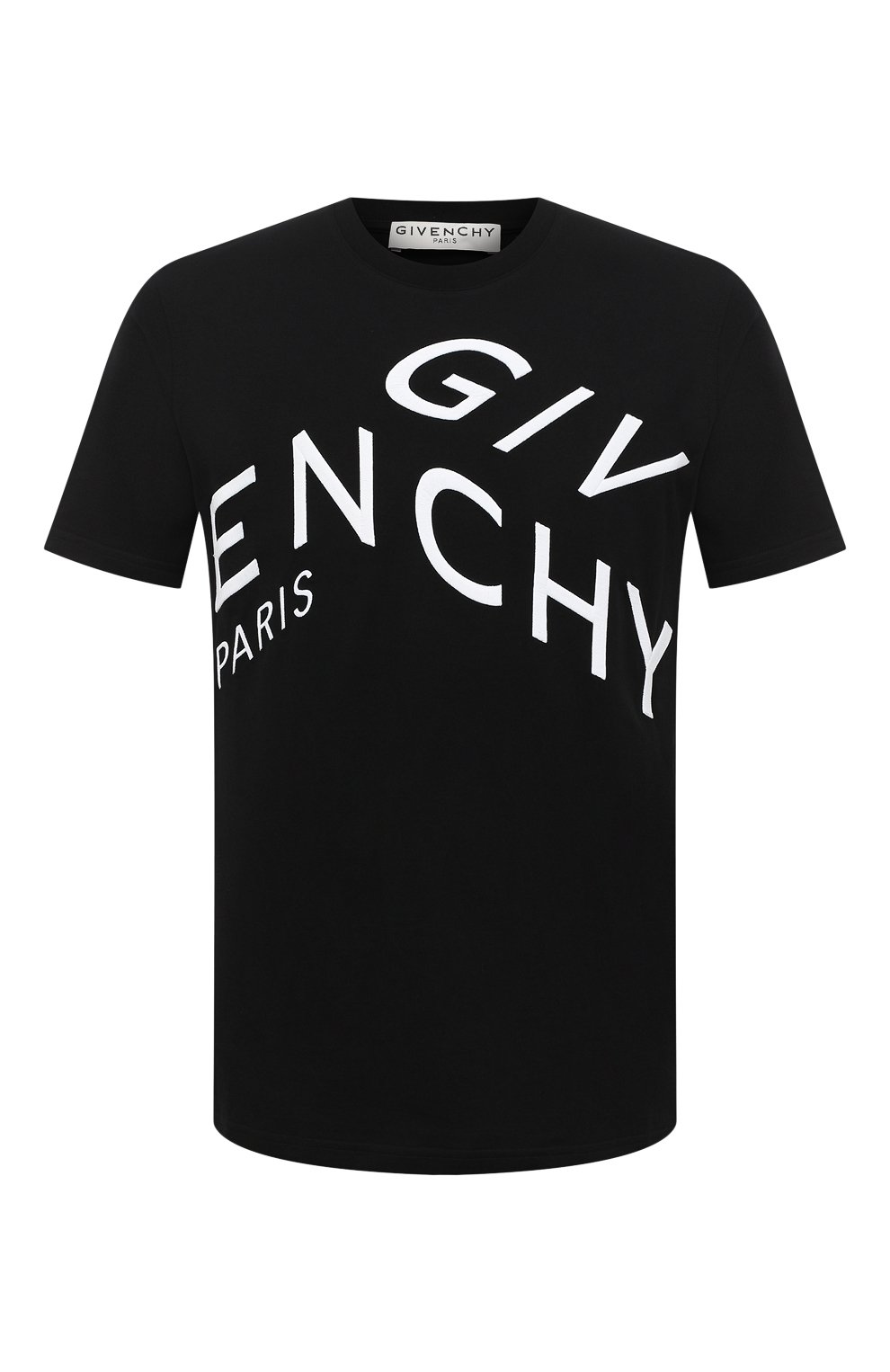 Футболки Givenchy, Хлопковая футболка Givenchy, Португалия, Чёрный, Хлопок: 100%;, 11326236  - купить