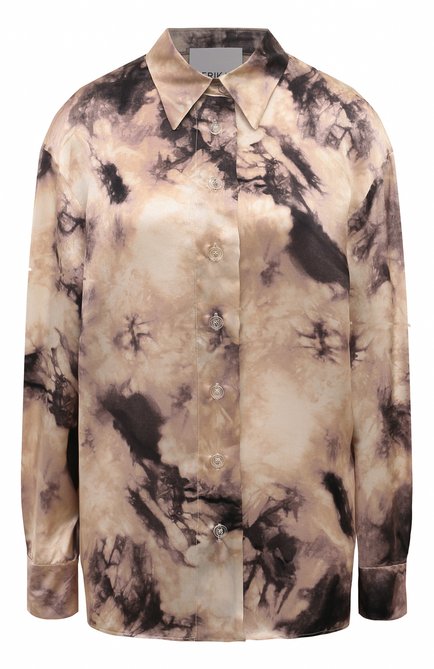 Женская шелковая блузка ERIKA CAVALLINI разноцветного цвета по цене 78800 руб., арт. S4/P/P4ST15 | Фото 1