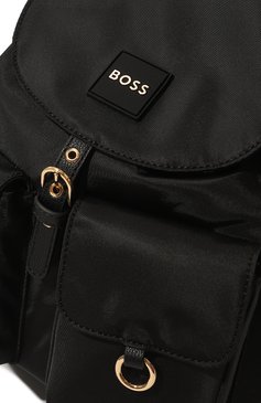 Женский рюкзак nikky BOSS черного цвета, арт. 50487418 | Фото 3 (Размер: medium; Материал: Текстиль; Стили: Кэжуэл)
