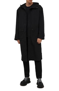 Мужские текстильные ботинки tread slick ALEXANDER MCQUEEN черного цвета, арт. 662683/W4MV8 | Фото 2 (Материал внешний: Текстиль; Мужское Кросс-КТ: Ботинки-обувь; Материал внутренний: Натуральная кожа; Материал сплава: Проставлено; Материал утеплителя: Без утеплителя; Подошва: Массивная; Драгоценные камни: Проставлено; Длина стельки: 26,6, 27,3, 28,0, 28,3, 28,7, 29,0, 29,3, 30,0, 27,6, 27,0)
