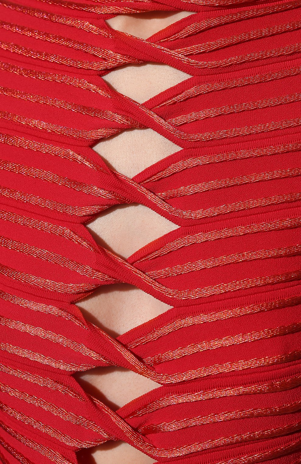 Женский пуловер GIORGIO ARMANI красного цвета, арт. 3LAM11/AM43Z | Фото 5 (Рукава: Длинные; Материал внешний: Синтетический материал, Вискоза; Длина (для топов): Стандартные; Региональные ограничения белый список (Axapta Mercury): RU; Материал сплава: Проставлено; Женское Кросс-КТ: Пуловер-одежда; Драгоценные камни: Проставлено; Стили: Романтичный)