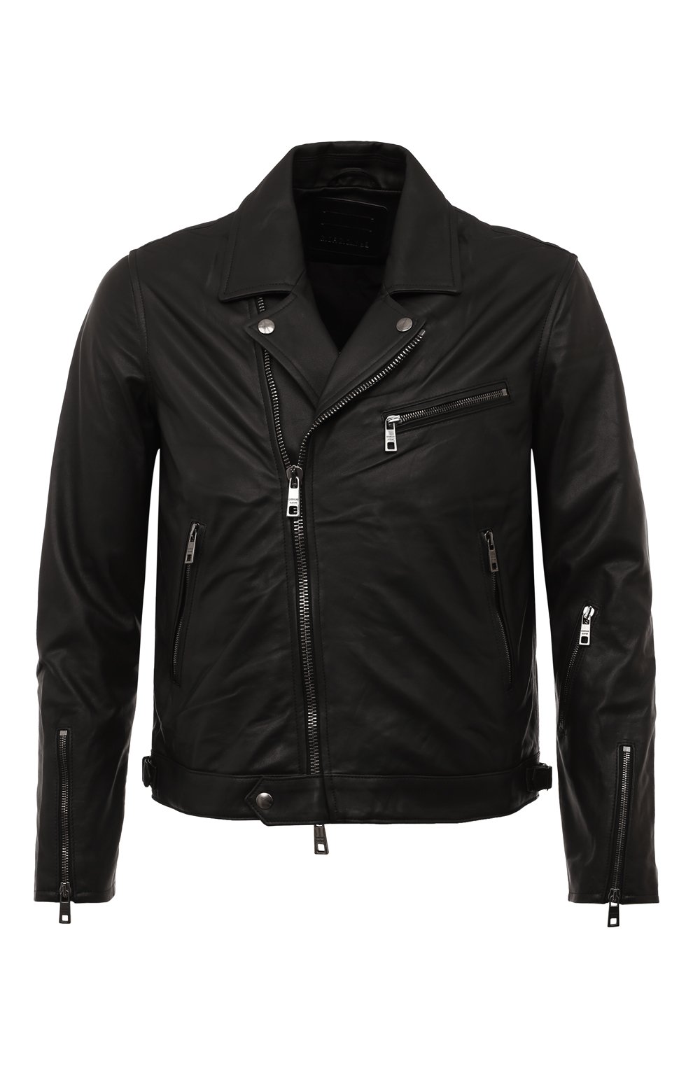 Мужская черная кожаная куртка GIORGIO BRATO купить в интернет-магазине ...