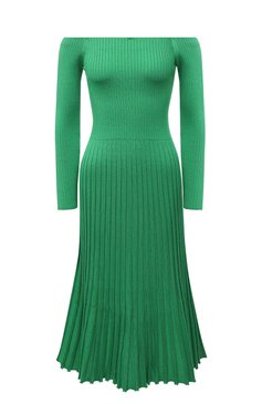 Женское шелковое платье RALPH LAUREN зеленого цвета, арт. 290862551 | Фото 1 (Материал внешний: Шелк; Рукава: Длинные; Случай: Повседневный; Региональные ограничения белый список (Axapta Mercury): RU; Кросс-КТ: Трикотаж; Материал сплава: Проставлено; Длина Ж (юбки, платья, шорты): Миди; Драгоценные камни: Проставлено; Стили: Романтичный; Женское Кросс-КТ: Платье-одежда)