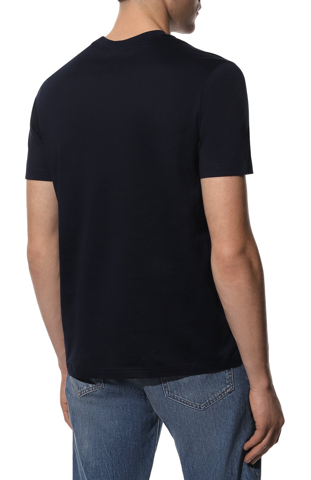 Хлопковая футболка Paul&Shark  C0P1092 Фото 4