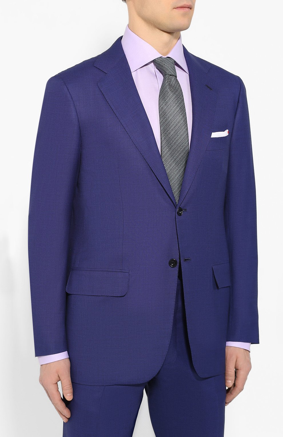 Шерстяной костюм Kiton  UA81K01X44 Фото 2