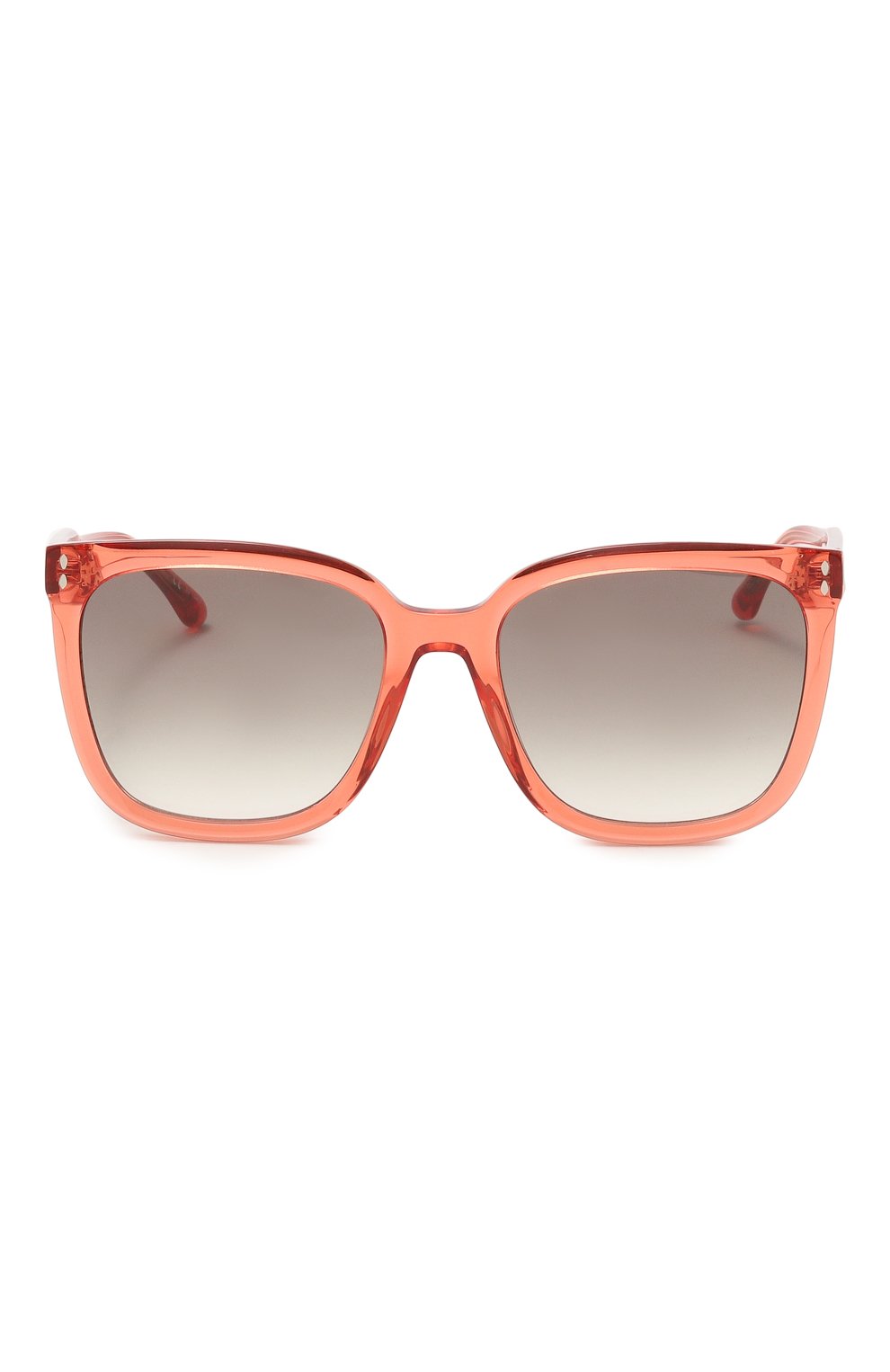 Женские солнцезащитные очки ISABEL MARANT оранжевого цвета, арт. IM0123 1N5 | Фото 3 (Материал: Пластик; Тип очков: С/з; Очки форма: Квадратные; Оптика Гендер: оптика-женское)