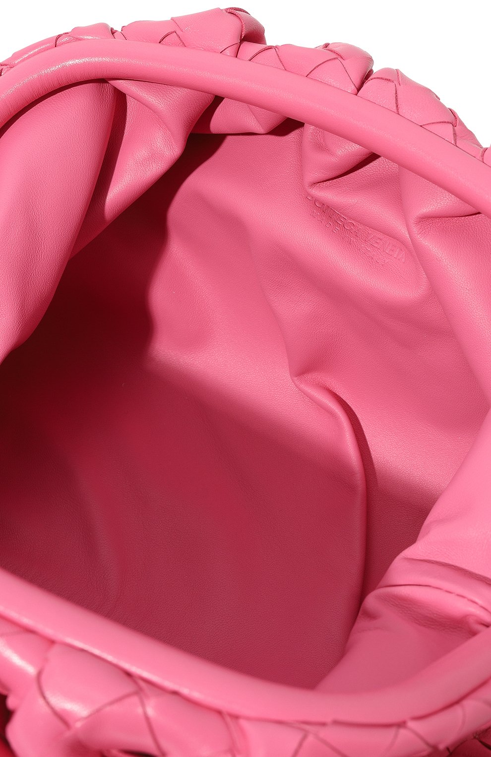 Женский клатч pouch BOTTEGA VENETA розового цвета, арт. 576175/VCPP0 | Фото 5 (Материал: Натуральная кожа; Региональные ограничения белый список (Axapta Mercury): RU; Женское Кросс-КТ: Клатч-клатчи; Размер: large)