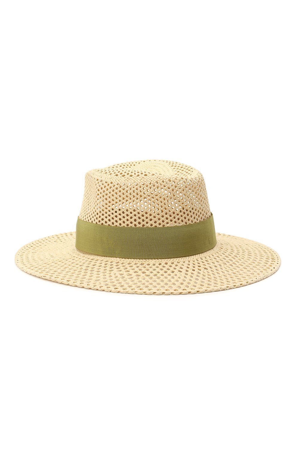 Женская шляпа INVERNI светло-бежевого цвета, арт. 5183 CP | Фото 2 (Материал: Растительное волокно)