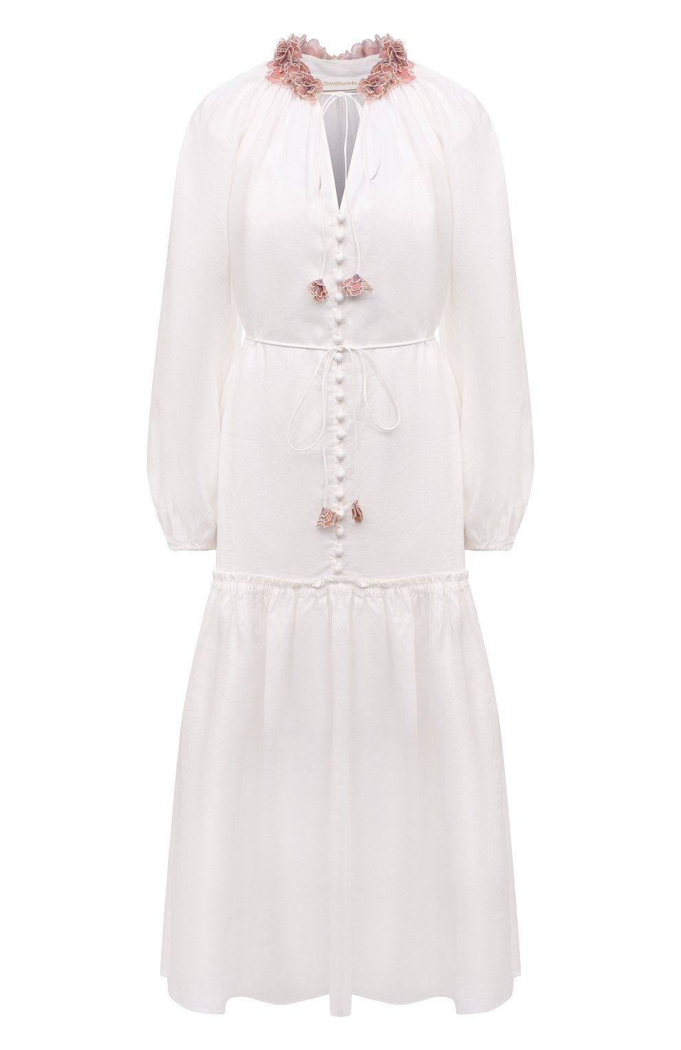 Платье Zimmermann Белый 3136DP0S 5611290