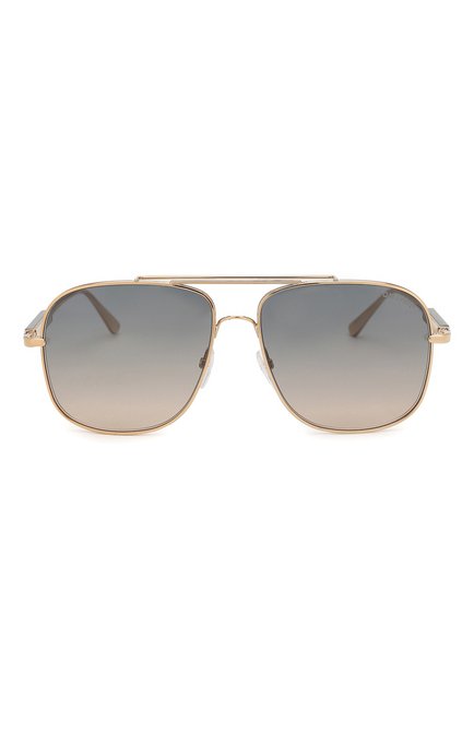 Мужские солнцезащитные очки TOM FORD золотого цвета, арт. TF669 28B | Фото 2 (Статус проверки: Проверена категория, Требуются правки; Тип очков: С/з; Региональные ограничения белый список (Axapta Mercury): RU; Кросс-КТ: С/з-мужское; Очки форма: Прямоугольные; Оптика Гендер: оптика-мужское)