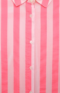 Детское хлопковая блузка MC2 SAINT BARTH розового цвета, арт. STBK/MINI BRIGITTE/06167D | Фото 3 (Рукава: Длинные; Случай: Повседневный; Материал сплава: Проставлено; Материал внешний: Хлопок; Драгоценные камни: Проставлено)
