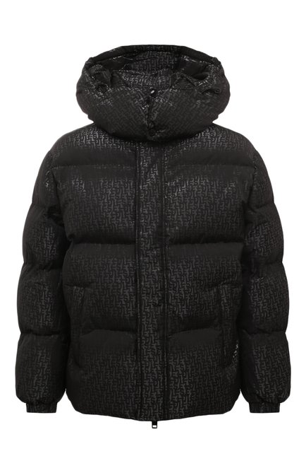 Мужская утепленная куртка DIESEL черного цвета по цене 69950 руб., арт. A10489/0DNAU | Фото 1